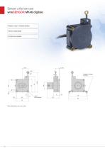Sensori di spostamento a filo // wireSENSOR-12