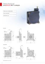 Sensori di spostamento a filo // wireSENSOR-14