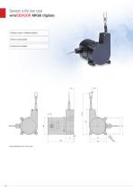 Sensori di spostamento a filo // wireSENSOR-20