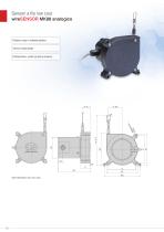 Sensori di spostamento a filo // wireSENSOR-22
