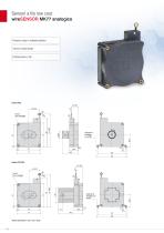 Sensori di spostamento a filo // wireSENSOR-14