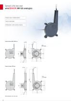 Sensori di spostamento a filo // wireSENSOR-26
