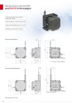 Sensori di spostamento a filo // wireSENSOR-28