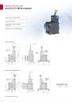 Sensori di spostamento a filo // wireSENSOR-6