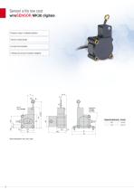 Sensori di spostamento a filo // wireSENSOR-8