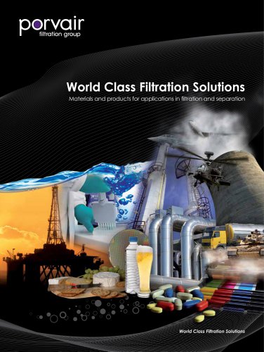 World Class Filtration Solutions