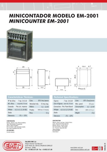 MINICOUNTER EM-2001
