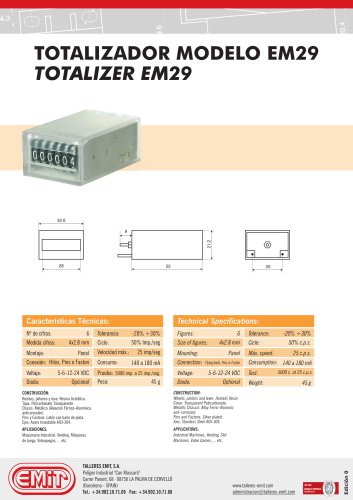 TOTALIZER EM29