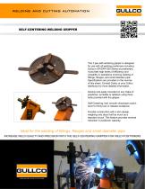 Self-centering welding gripper