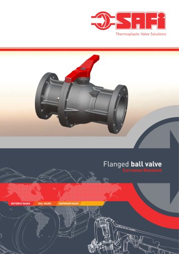 Flanged ball valves - corrosion resistant