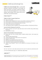 Gusset Bags Seal Strength Measuring Equipment