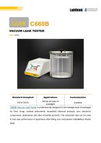 Labthink C660B Intelligent Leak Tester Can be used for Methylene Blue Dye Test for medical packages
