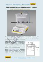 Labthink MFY-01 Package integrety tester