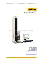Labthink XLW (M) Open force test of Pods and Lidding Films