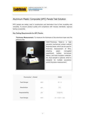 Test Aluminum Plastic Composite Panels for Optimal Performance