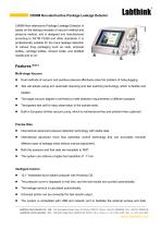 Vacuum Decay Container Closure Integrity Inspection System