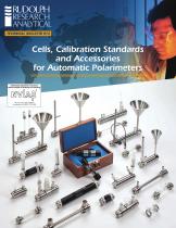 Cells, Calibration Standards and Accessories for Automatic Polarimeters