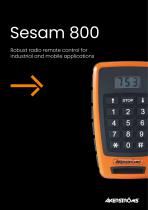 Sesam 800 product catalogue