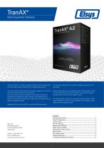 TranAX 4 Data Acquisition Software