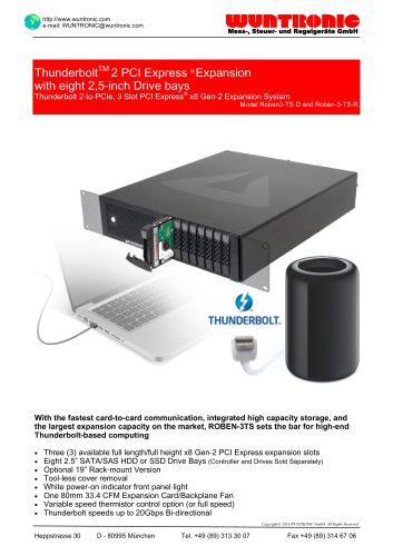 2U 3-Slot PCIe Gen2, 8 Drive bays