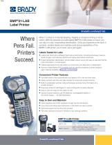 BMP®21-LAB Label Printer