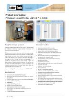 Charpy Testing Pendulum Impact Tester LabTest CHK 50J