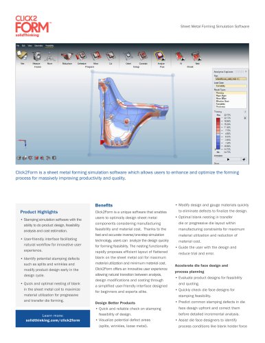 Sheet Metal Forming Simulation Software