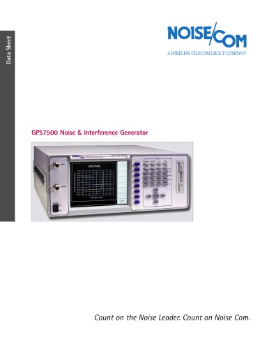 GPS7500 Noise & Interference Generator