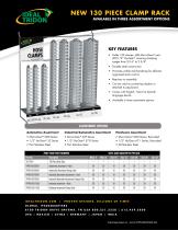 new 130 piece clamp rack