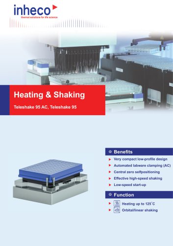 Heater-Shaker for Laboratory Automation