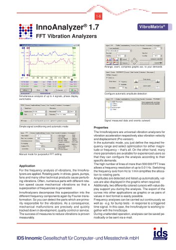 FFT Vibration Analyzers