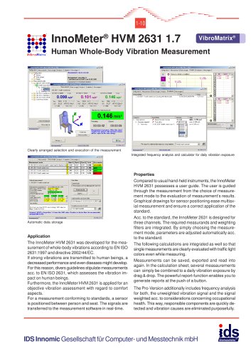 Human Whole-Body Vibration Measurement