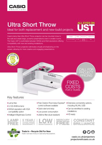 Ultra Short Throw