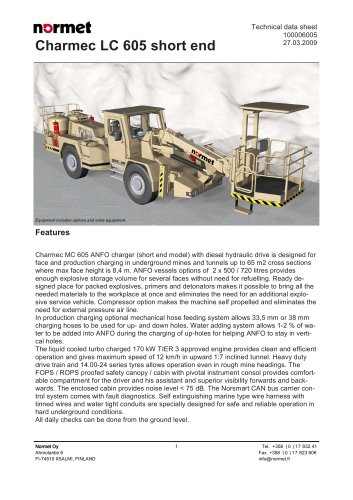 Charmec LC 605 short end  