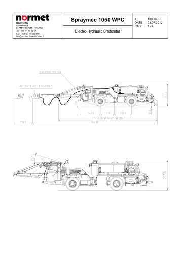 Spraymec 1050 WPC