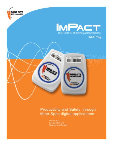 ImPact Wi-Fi Personnel Tracking Tag