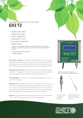 EH3 T2 -Umidostato elettronico e controller