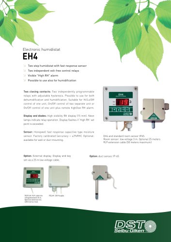 EH4 Electronic humidistat