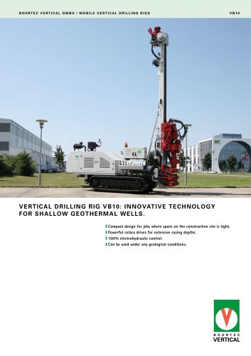 BOHRTEC VERTICAL GMBH | MOBILE VERTICAL DRILLING RIGS