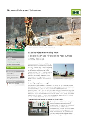 Mobile Vertical Drilling Rigs