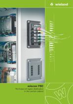 wiecon FSC - The future of signal distribution in the control cabinet