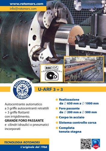 ROTOMORS UASA II-ARF 3+3- GRANDE FORO PASSANTE