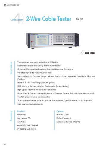 2-Wire Cable Tester_8730