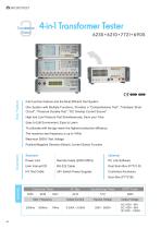 6235+6210+7721+6905 - 4 in 1 Comprehensive Transformer Testing System