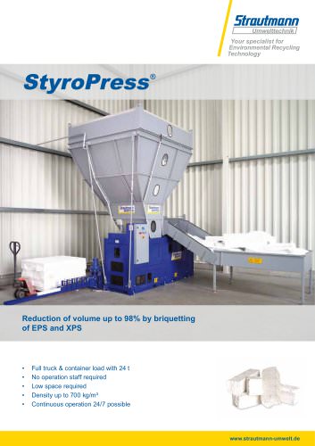 StyroPress brochure