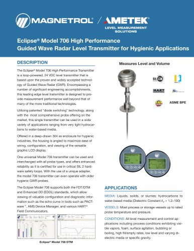 Eclipse® 706 Hygienic