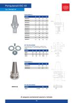 CATALOGO PORTAUTENSILI PER MACCHINE CNC MARMO-VETRO - 14