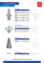 CATALOGO PORTAUTENSILI PER MACCHINE CNC MARMO-VETRO - 22