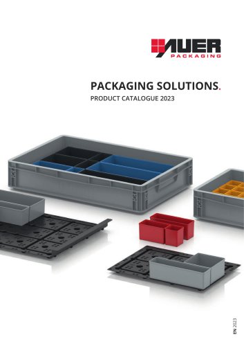 PACKAGING SOLUTIONS PRODUCT CATALOGUE 2023