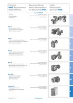 MGS AC Geared Motors IE2 - 3